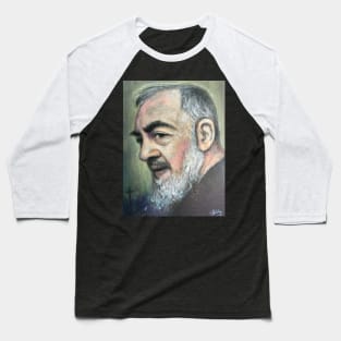 Padre Pio Baseball T-Shirt